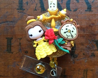 Beauty and the Beast* Belle* & Friends ID Badge Reel