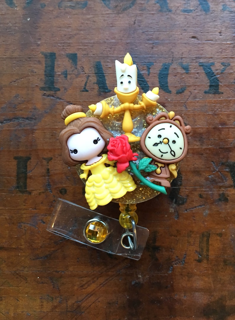Beauty and the Beast* Belle* & Friends ID Badge Reel 
