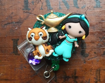 Disney* Princess Jasmine*  from Aladdin* Badge Reel