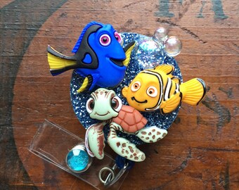 Dory* Squirt* & Nemo* Finding Dory*ID Badge, Weighs Less Than 1 oz