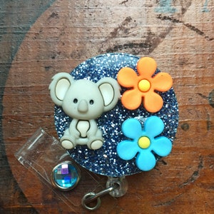 Cute Koala ID Badge Reel