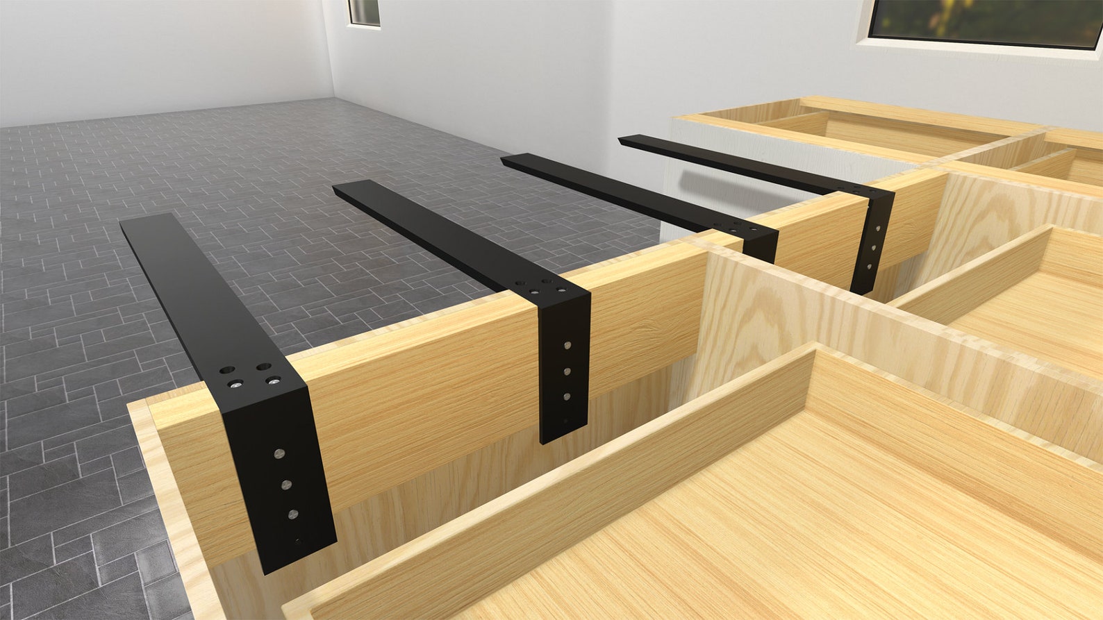 L Bracket Countertop Support Bracket Etsy UK