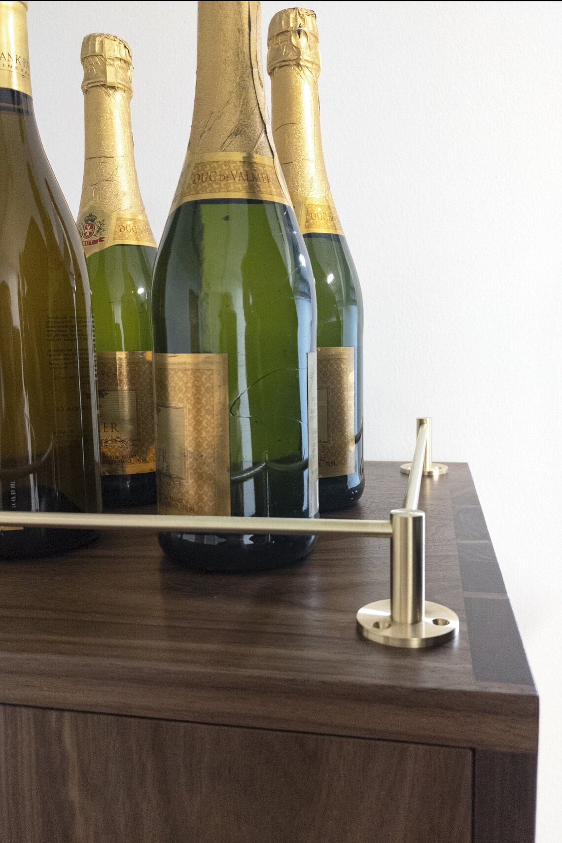 Brass Tipping Rail / Shelf Rail / Fiddler Rail Etsy