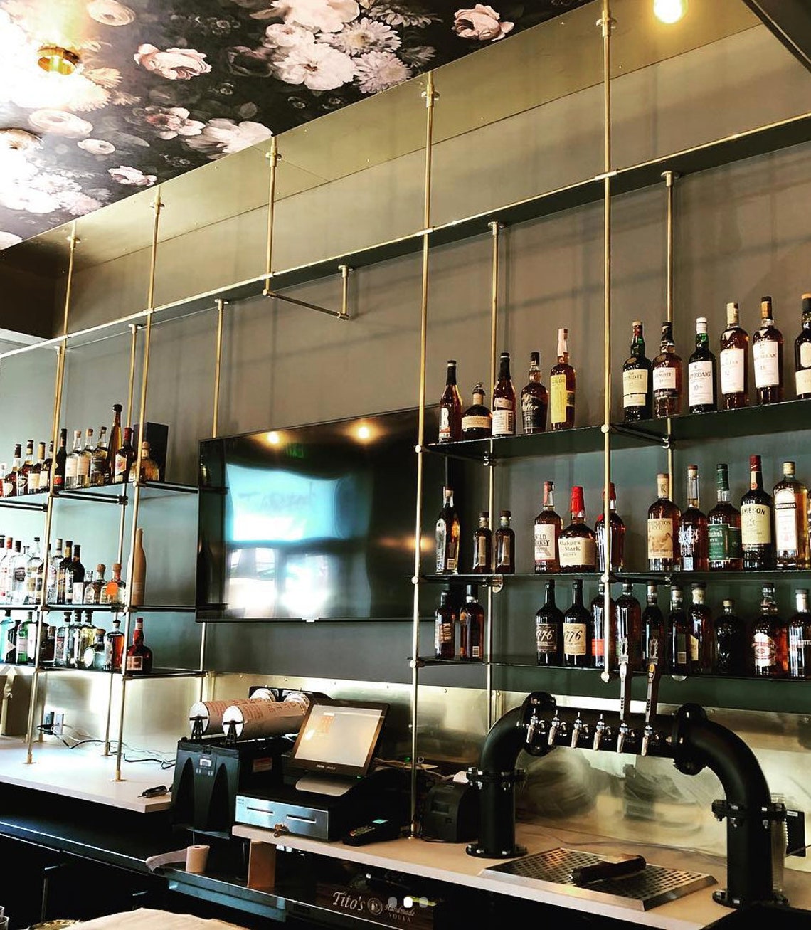 Brass Shelf Fitting Brass Shelving Unit Custom Design Etsy