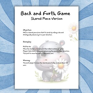 Fun Dice Game for Kids! Printable Children&#39;s Activity Kit