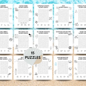 Children&#39;s Word Puzzles, Kids Search for Words Activities