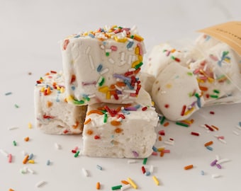 Homemade Funfetti Marshmallows