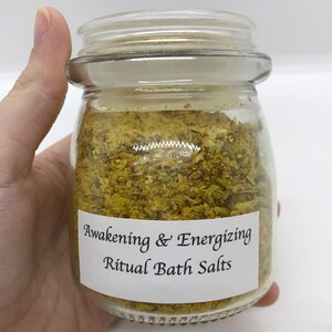Ritual Bath Salts - Awakening & Energizing