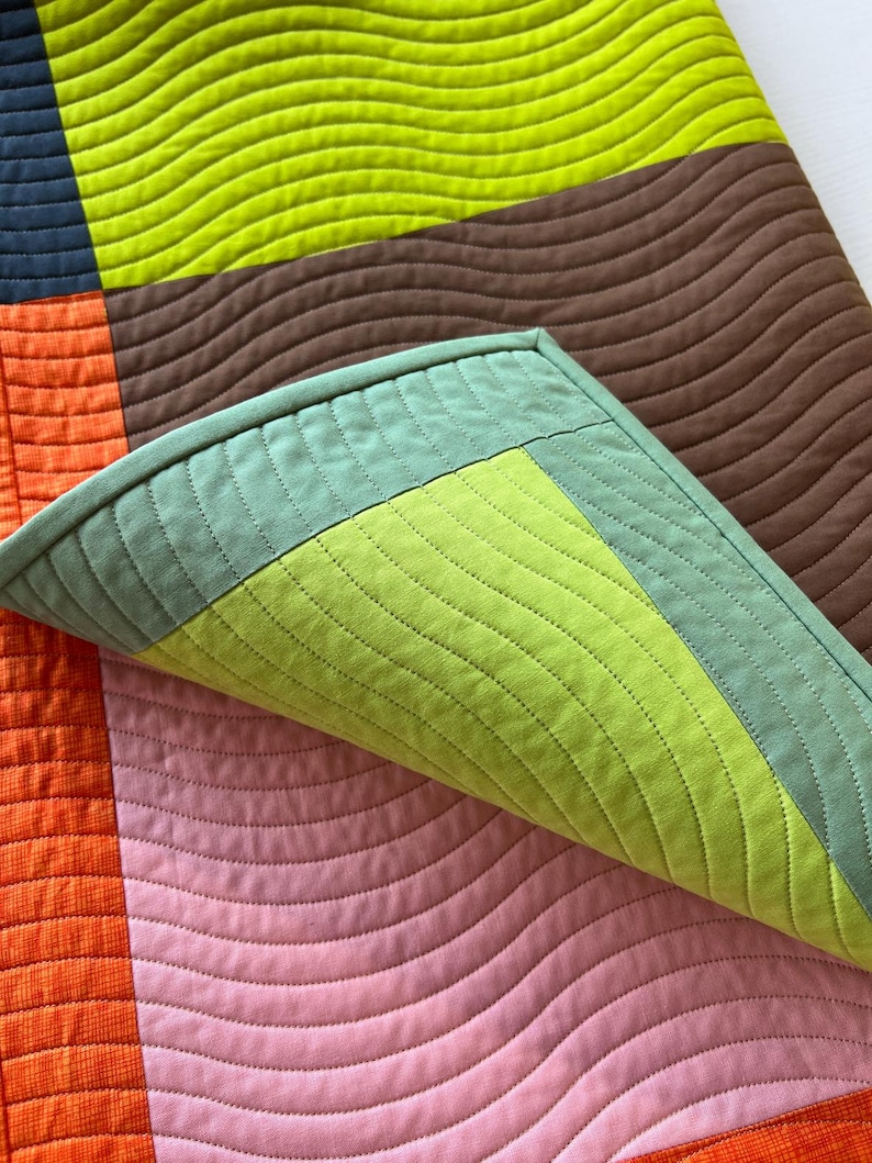 Colour Block Quilt Pattern PDF Download – Beginner Friendly - Etsy