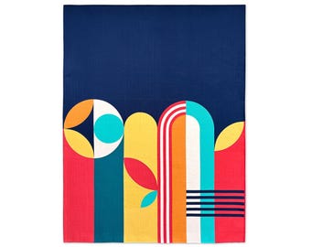 Laneways quilt pattern PDF download, modern mural-inspired design