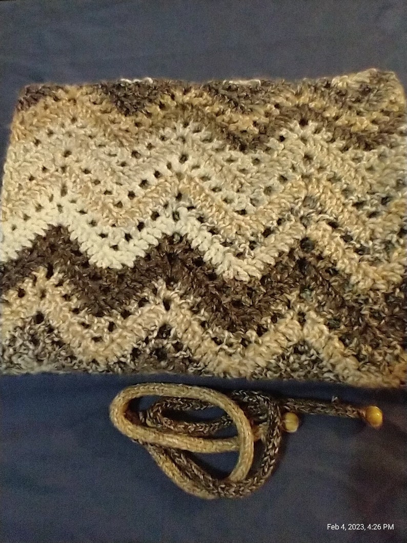 Wheelchair Lap Afghan With Ties Etsy