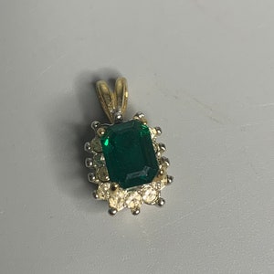 French vintage pendant necklace jewelry medal