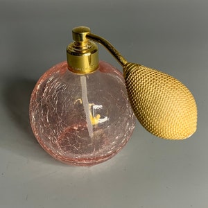French vintage perfume atomizer empty fragrance bottle Orset Paris