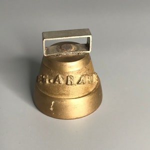bell French vintage miniature bronze bell Les Aravis
