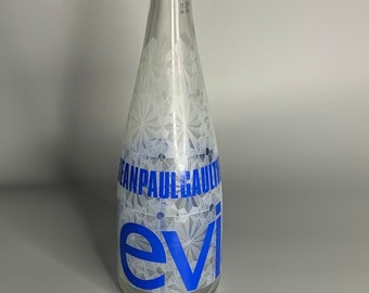 French vintage empty collectible Evian bottle Jean Paul Gaultier 2010