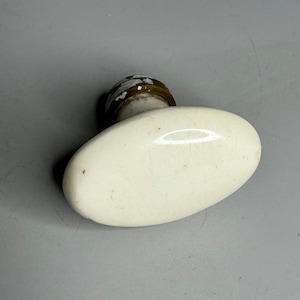 French vintage porcelain doorknob door handle