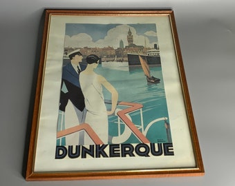 1949 Wood Frame Vintage Poster ポスター 1949 Wood Frame Vintage Poster ポスター