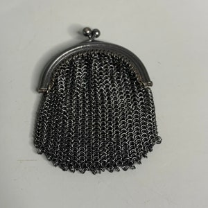 French vintage coin purse pouch