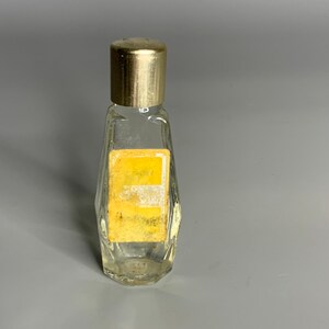 French perfume vintage glass empty bottle perfume fragrance