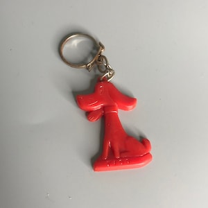keychain French vintage key chain holder advertising Fido