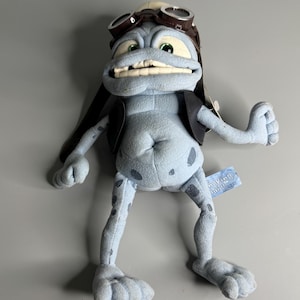 French vintage Crazy Frog plush toy collectible The Annoying Thing