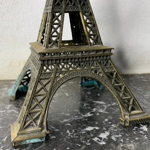 French vintage Eiffel Tower monument Paris souvenir