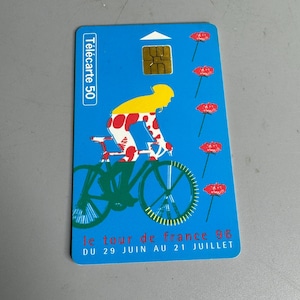 Französische Vintage Telecom - Tour de France 1996- Telefonkarte Sammler nur Telefonkarte