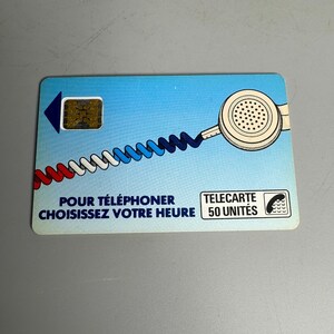 フランスのビンテージテレコム - Telecarte - テレフォンカード 収集品のみのテレフォンカード