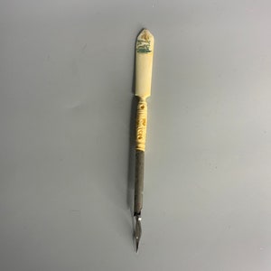 French vintage ink fountain pen nautical design
