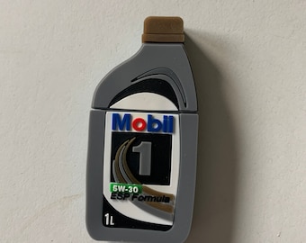 Vintage Mobil 1 - Esso Uitron USB key advertising from France collectible