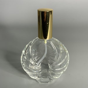 Atomizer French vintage perfume empty bottle fragrance collectible glass made in France