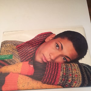 Italian Vintage fashion Advertising clothing Support United Colors of Benetton Young Boy Model poster images Photograph   Oliviero Toscani