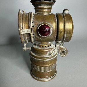 自転車用 オイルランプ オイルランタン THE BADGER BRASS MFG.CO