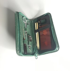 French vintage manicure kit travel size nail kit