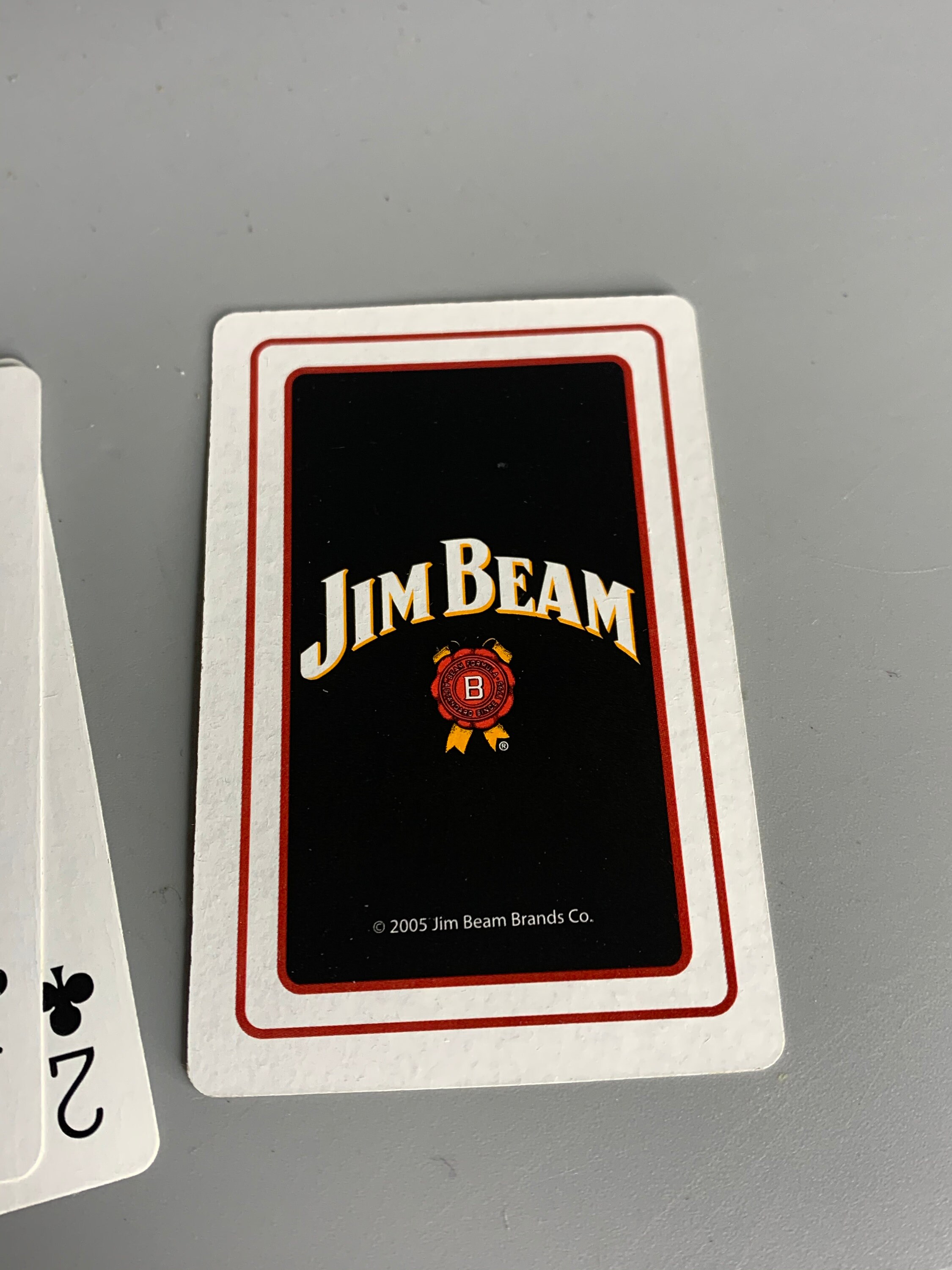 French Vintage Jim Beam Playing Card Deck - Etsy