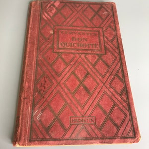 French vintage book Cervantes Don Quichotte 1930&#39;s paperback book