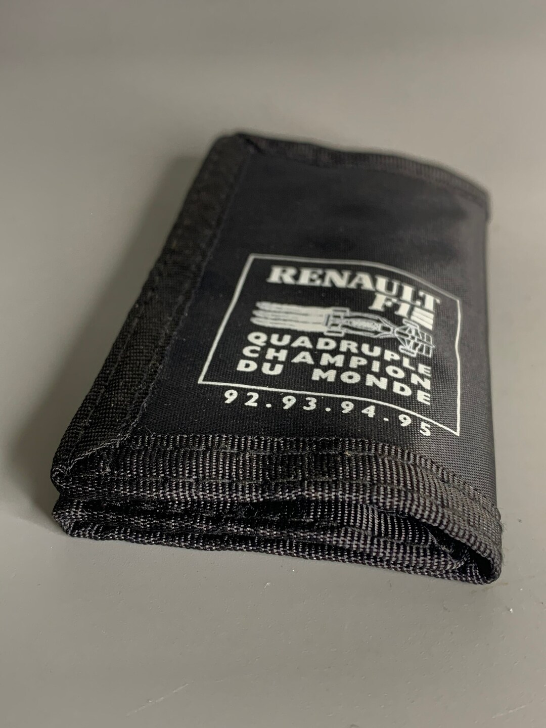 F1 Wallet French Vintage Small Light Wallet Advertising Racing Car F1 Champion Du ...