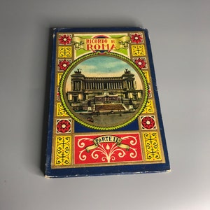 French  Latin vintage black and white photos of Rome souvenir