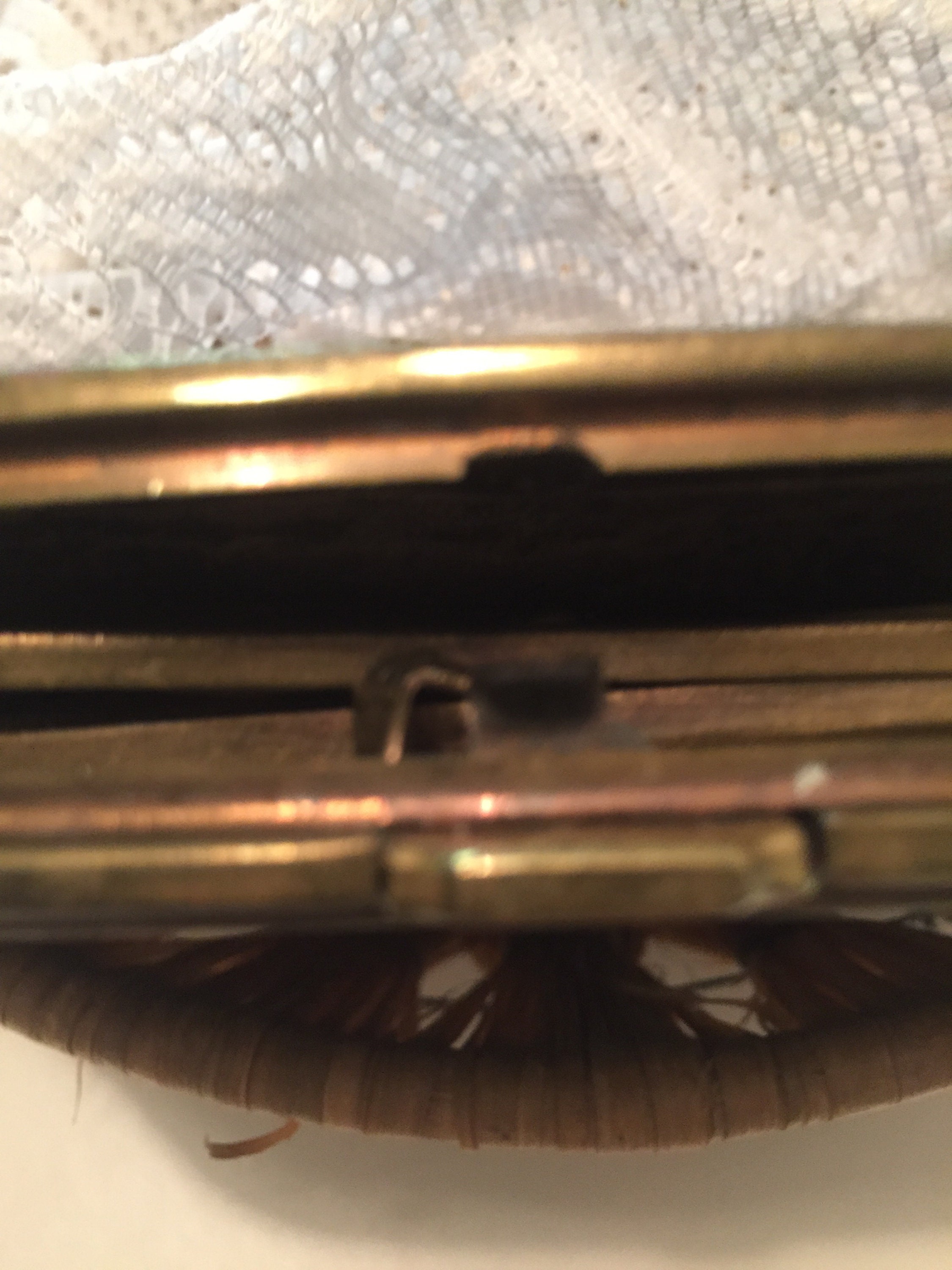 送料無料の商品 French With Pouch Purse Coin Victorian Vintage Antique 小物