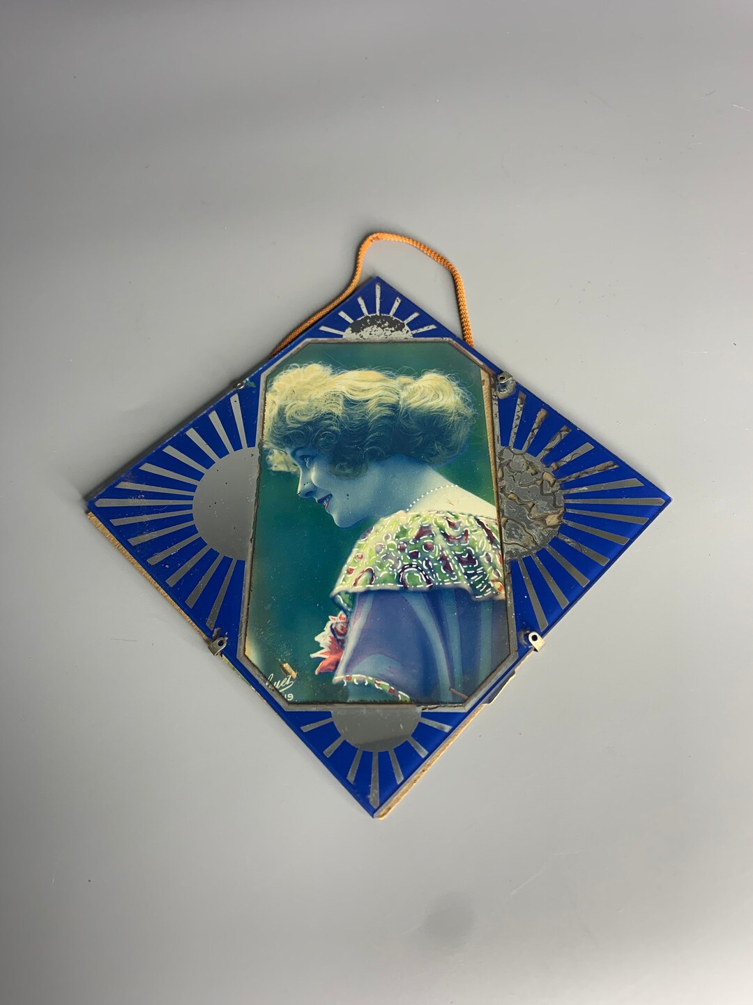 French Antique Photo Frame Victorian Style Wall Hanging Decoration Etsy