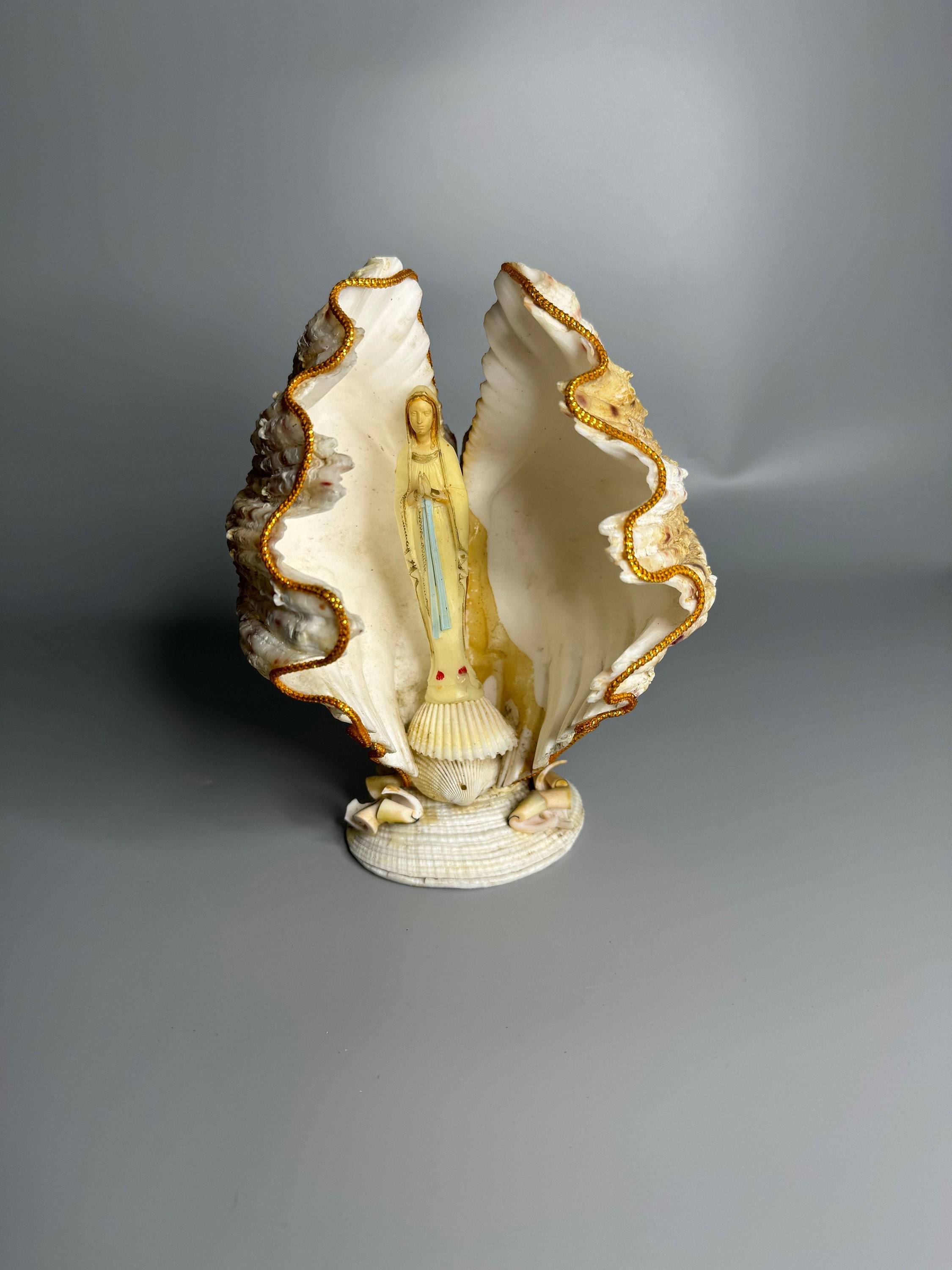 Vintage Antique France Maria アンティーク マリア 装飾 壁掛け 聖水