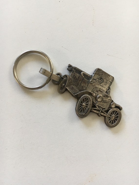 Keychain French Vintage Keychain Holder Advertising Europ Auto