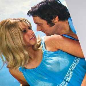 Cartolina d'amore vintage francese in stile anni '60 venduta separatamente