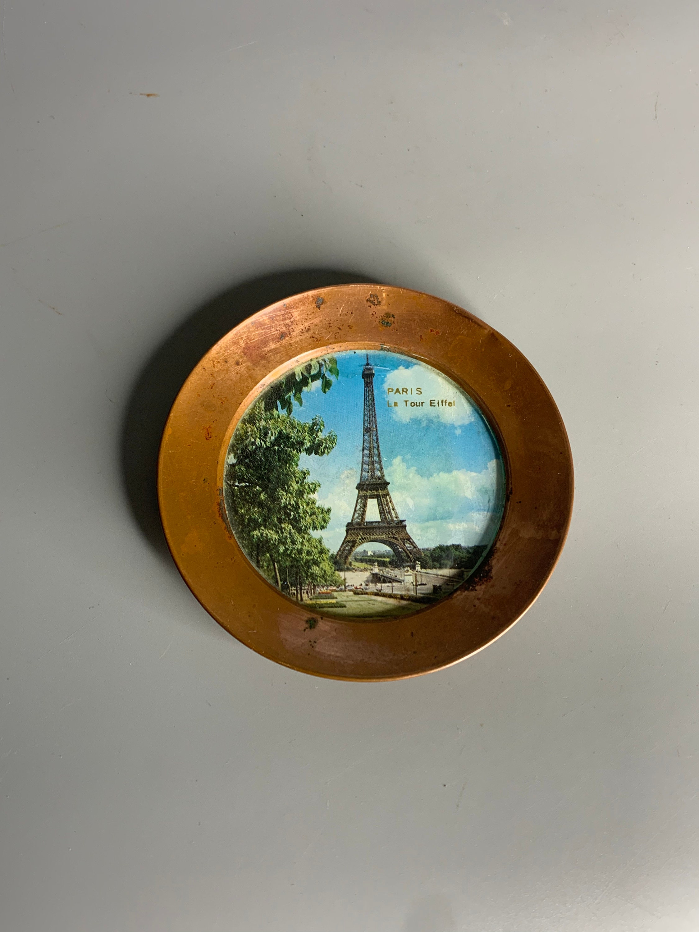 Der Eiffelturm Paris Frankreich Deko Porzellan Dessertteller 25,4 cm  Abendessen Home Geschenk : : Küche, Haushalt & Wohnen