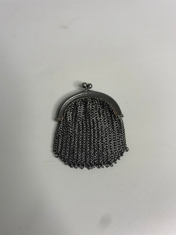 French vintage coin purse pouch