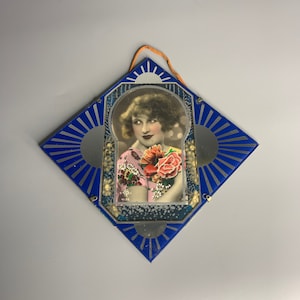 French antique photo frame Victorian style wall hanging decoration