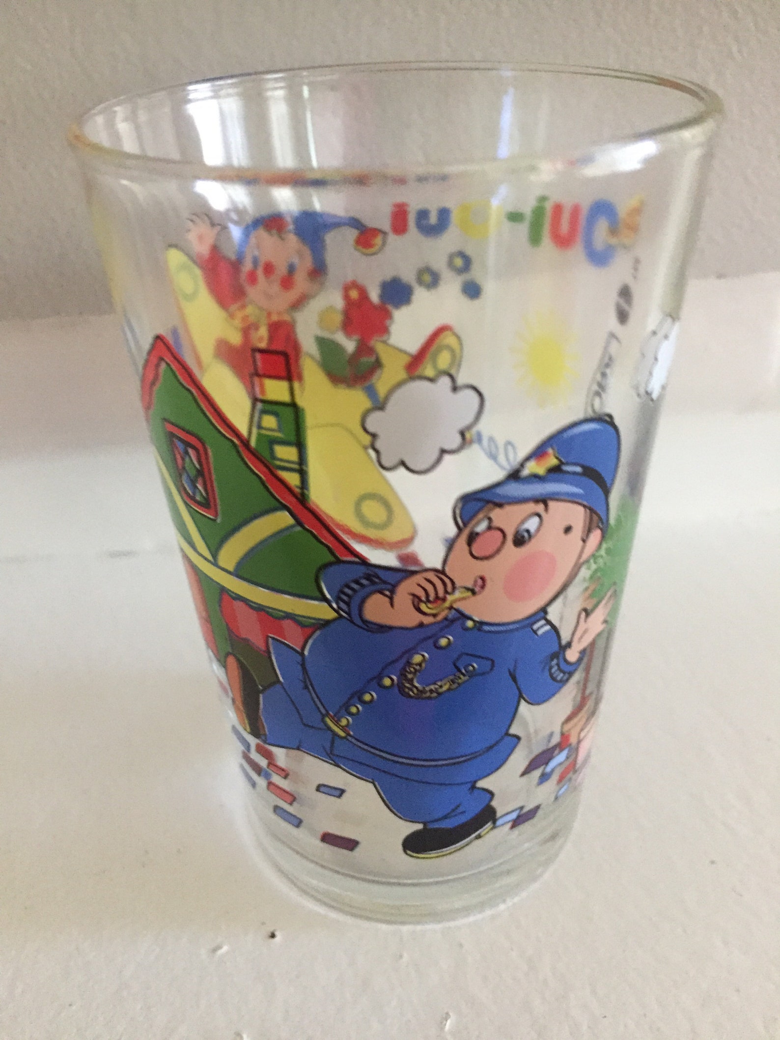 French Cartoons Glasses Collectible Limonade Juice Glasses Bar Etsy
