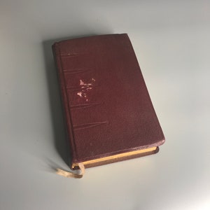 French vintage missal religious book gold end pages religious book missel quotidien VESPERAL