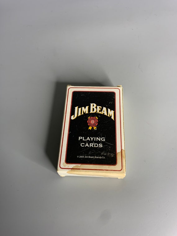 JIM BEAM ボード French Vintage Jim Beam Playing Card Deck - Etsy UK