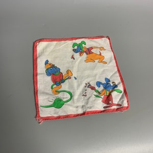 Diseño de dibujos animados de niños de pañuelo vintage francés